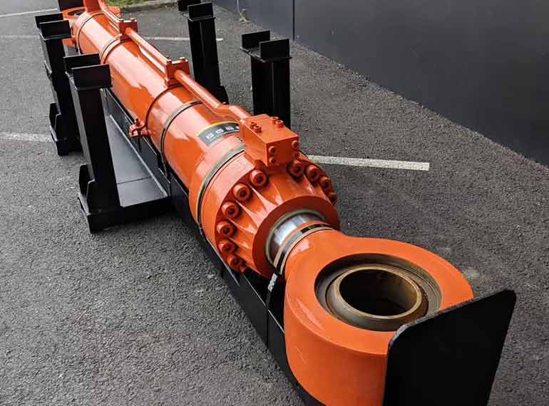 What is the stroke on a hydraulic cylinder? Datong Hydraulic